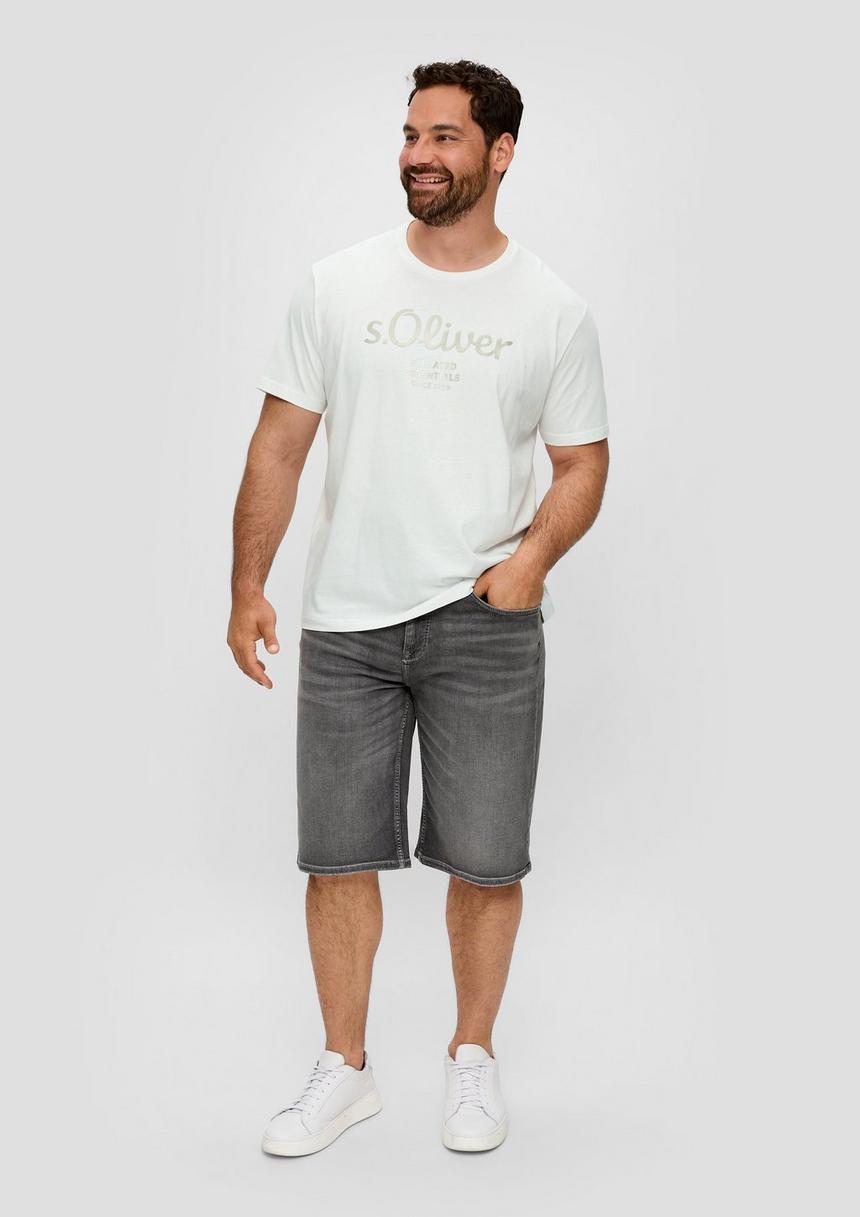 S.Oliver T-Shirt Mit Label-Print