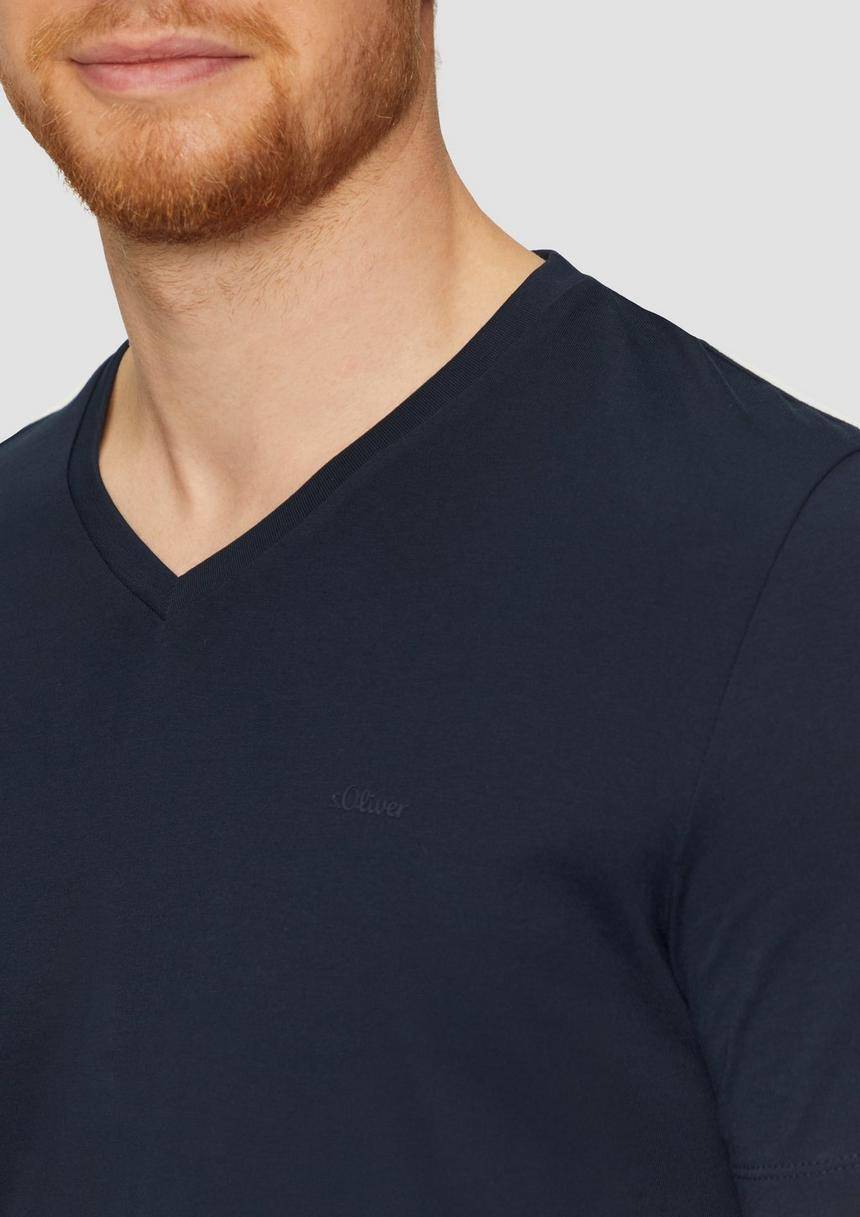 S.Oliver T-Shirt Mit Logo-Detail
