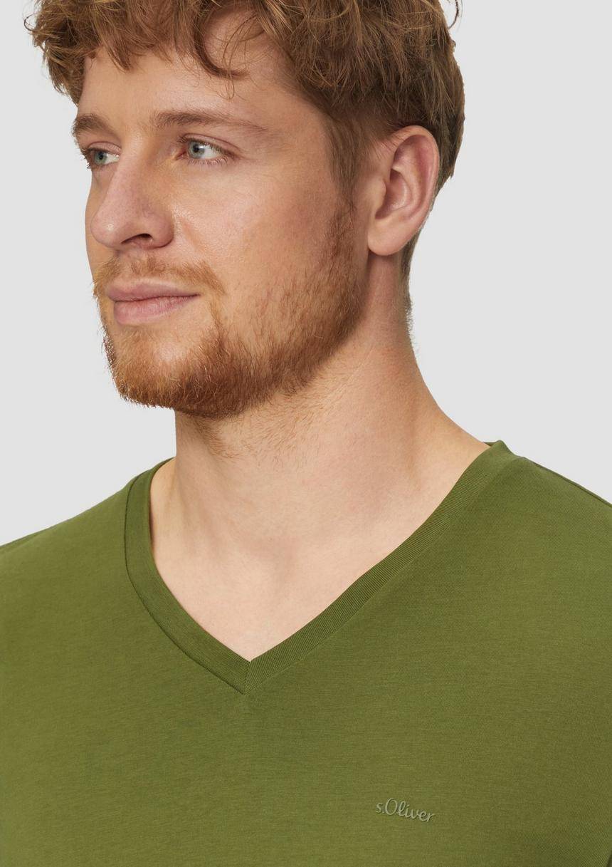 S.Oliver T-Shirt Mit Logo-Detail