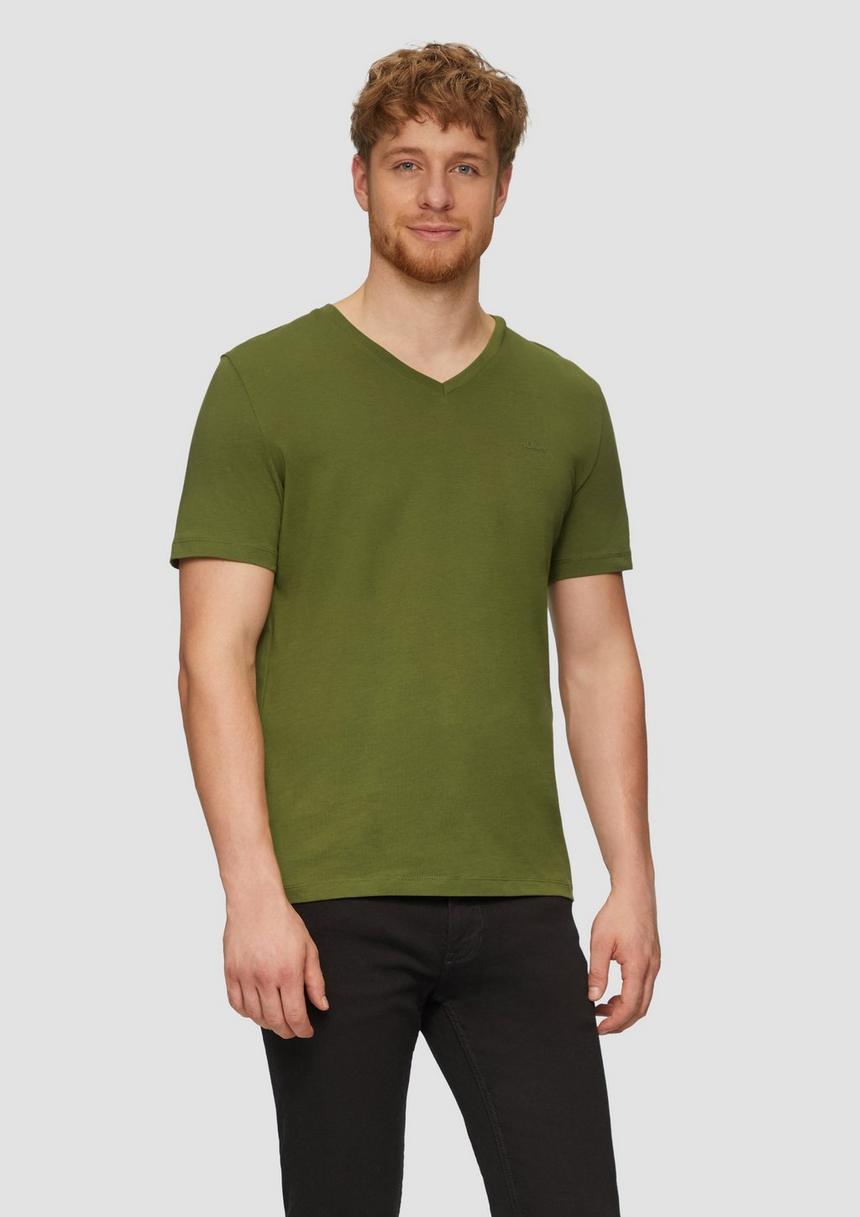 S.Oliver T-Shirt mit Logo-Detail