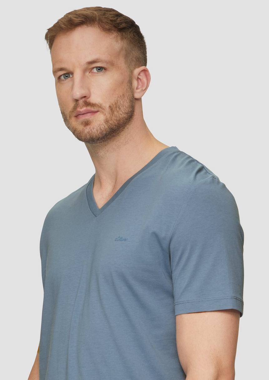 S.Oliver T-Shirt Mit Logo-Detail