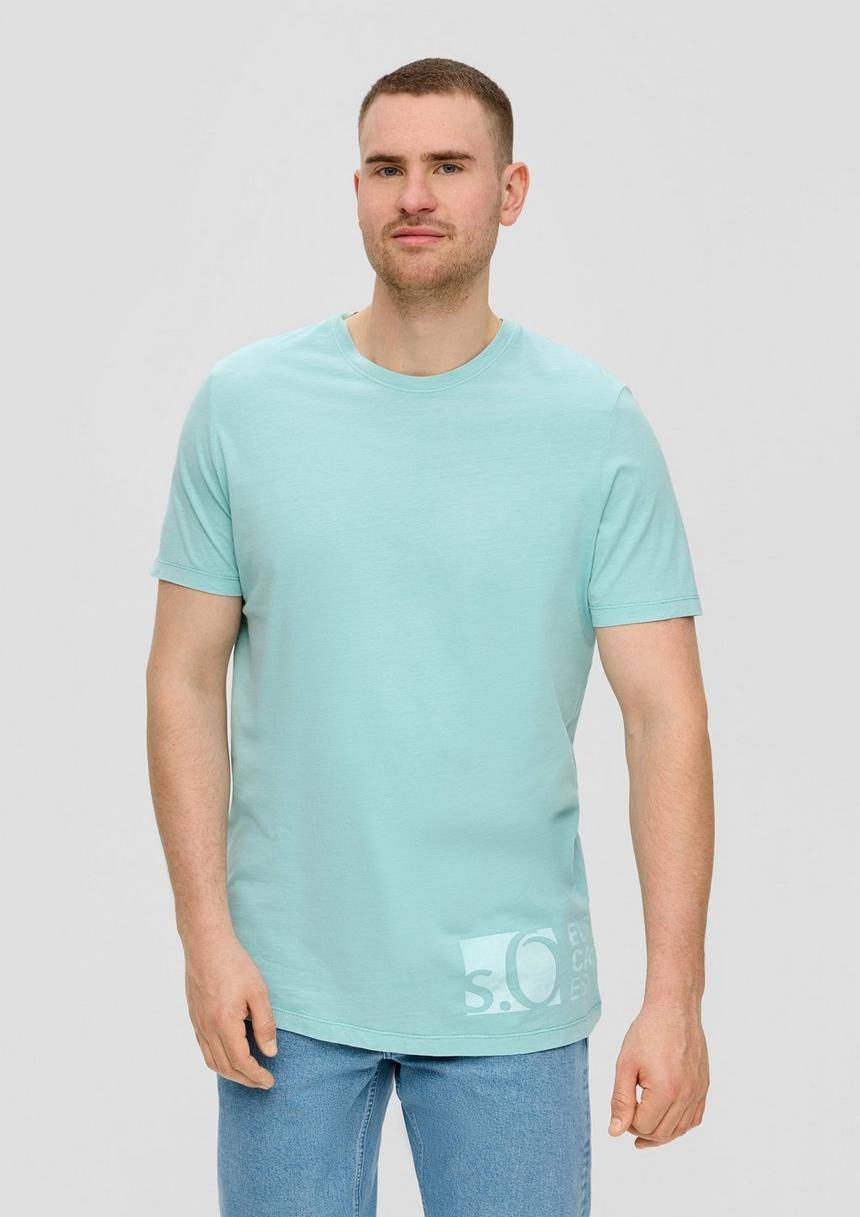S.Oliver T-Shirt mit Logo-Patch