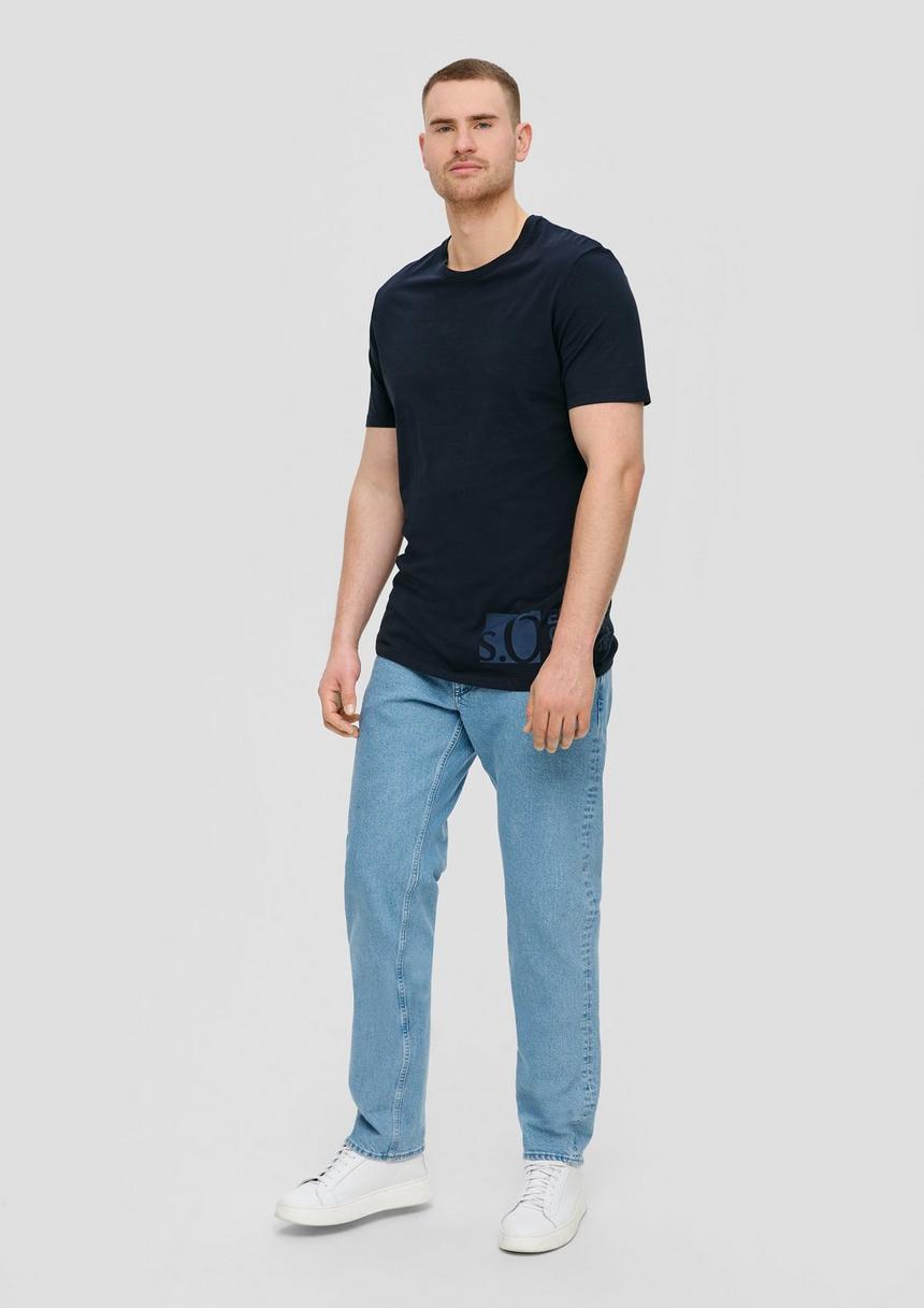 S.Oliver T-Shirt Mit Logo-Patch