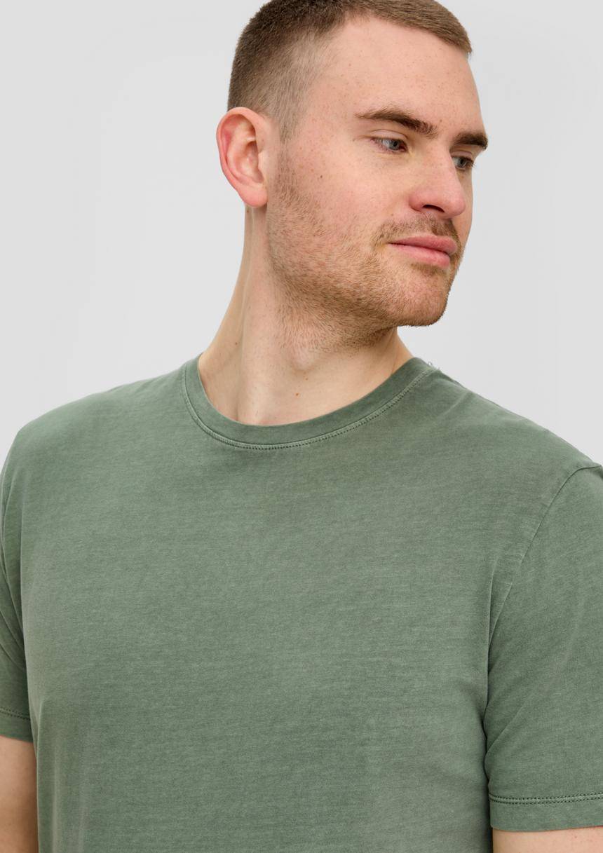 S.Oliver T-Shirt Mit Logo-Patch