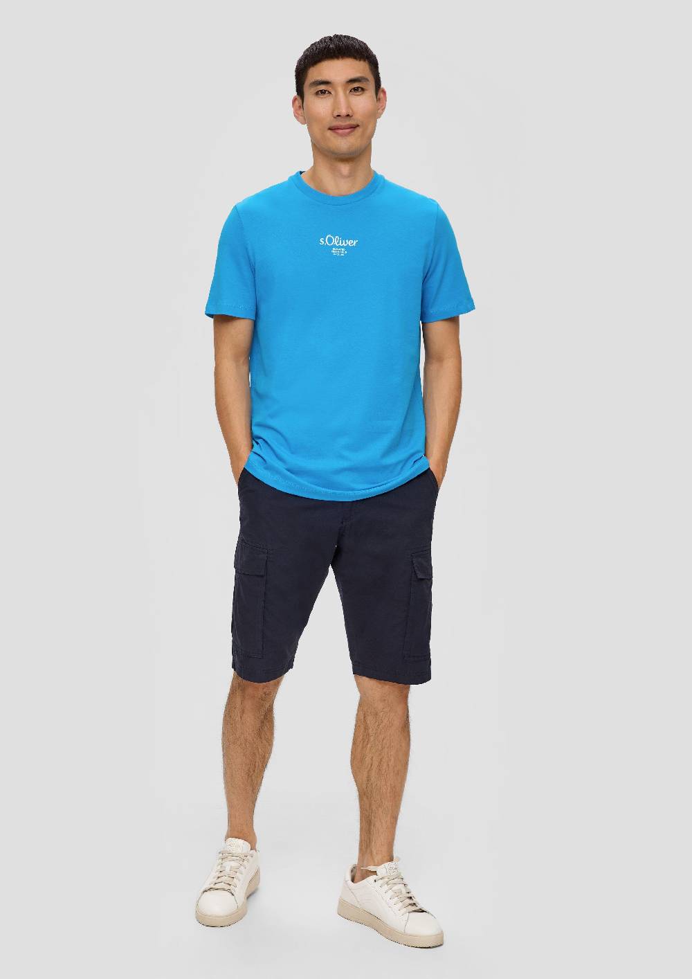 S.Oliver T-Shirt Mit Logo-Print