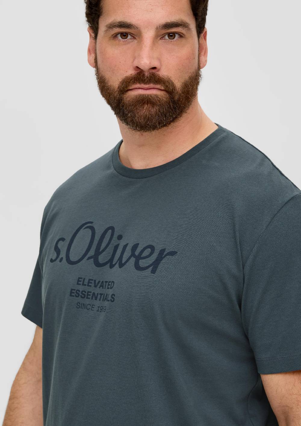 S.Oliver T-Shirt Mit Logo-Print