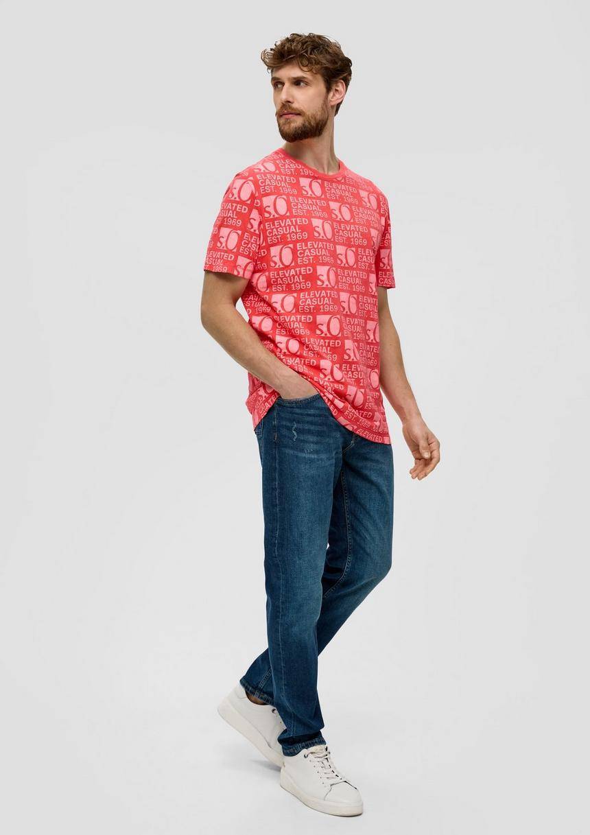 S.Oliver T-Shirt Mit Logo-Print