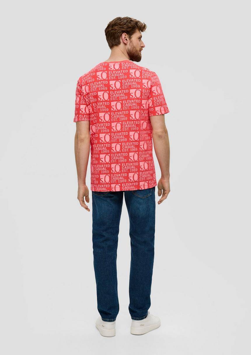 S.Oliver T-Shirt Mit Logo-Print