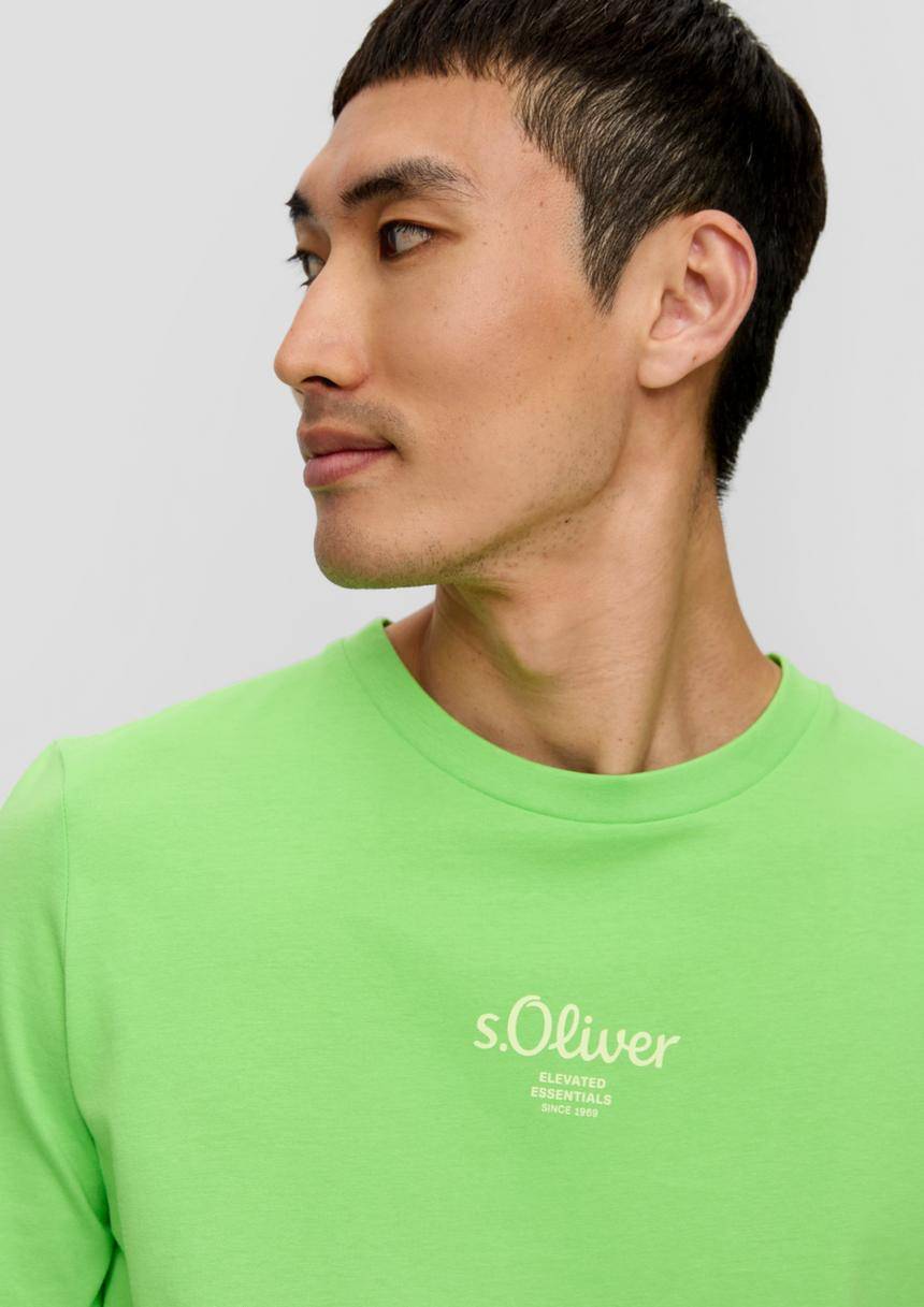 S.Oliver T-Shirt Mit Logo-Print