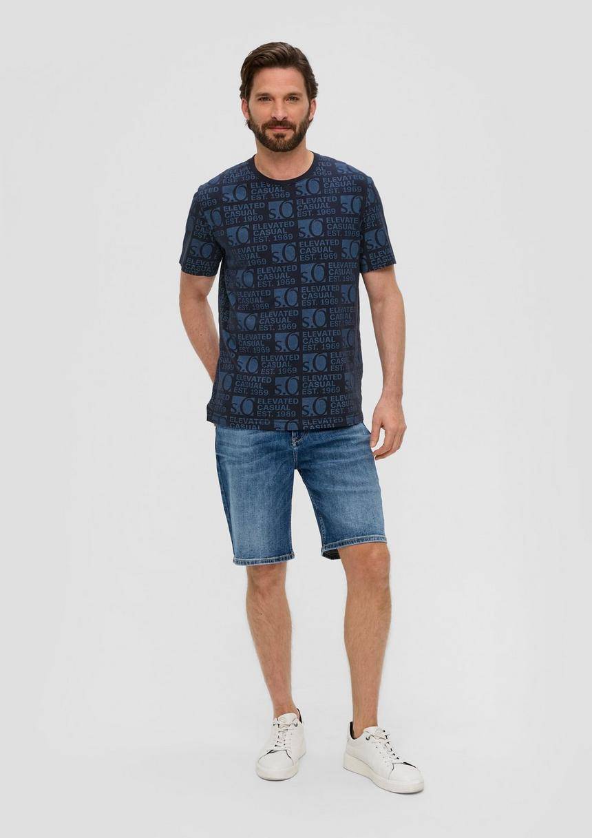 S.Oliver T-Shirt Mit Logo-Print