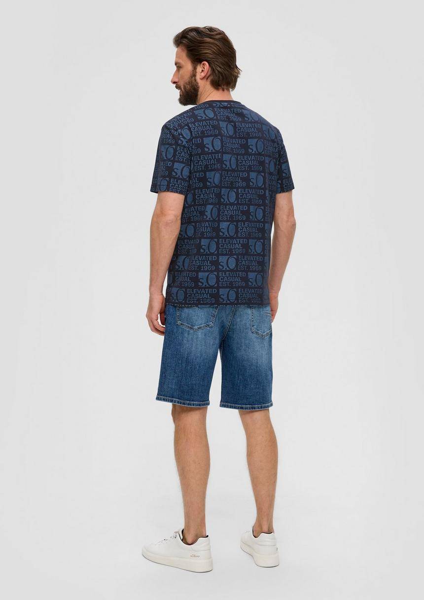 S.Oliver T-Shirt Mit Logo-Print