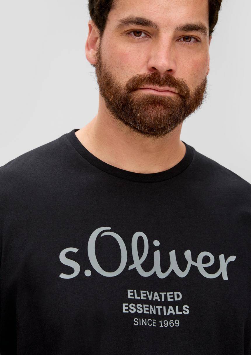 S.Oliver T-Shirt Mit Logo-Print