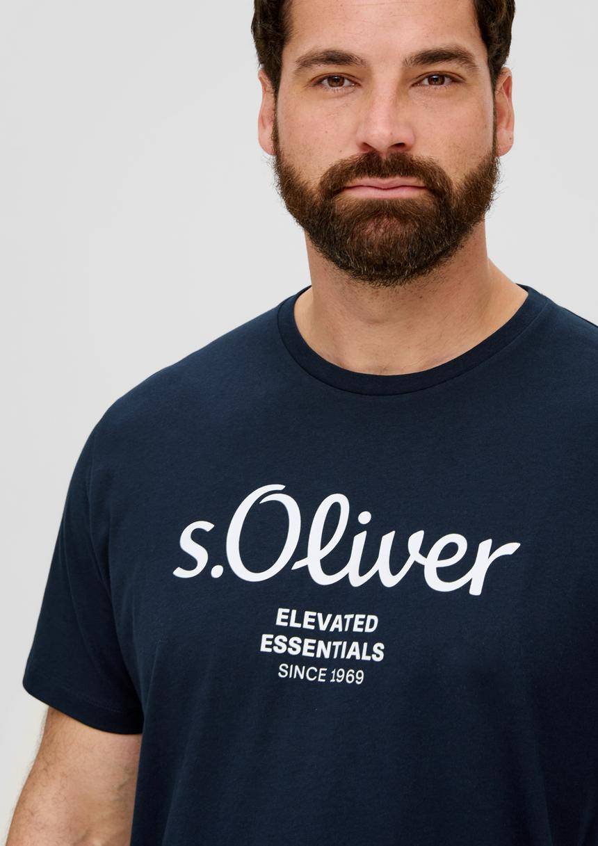 S.Oliver T-Shirt Mit Logo-Print
