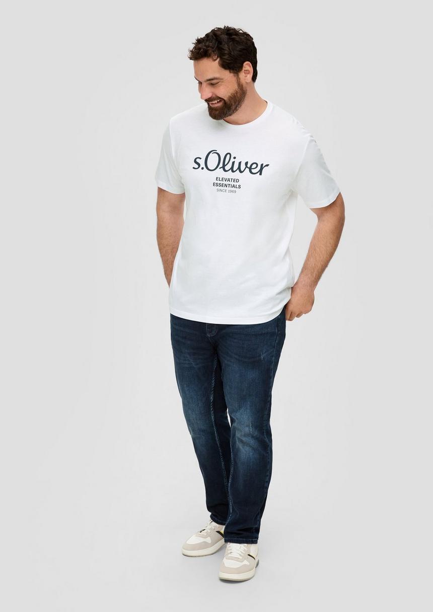 S.Oliver T-Shirt Mit Logo-Print
