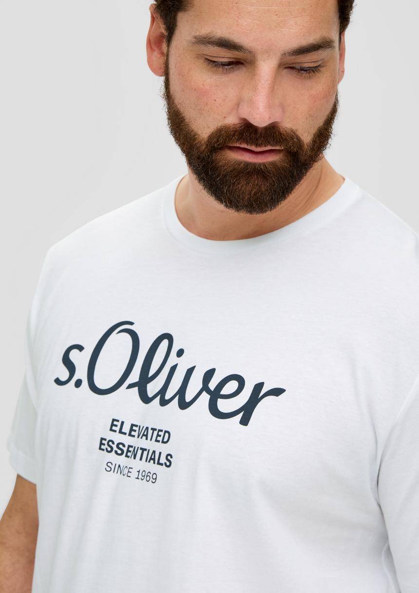 S.Oliver T-Shirt Mit Logo-Print