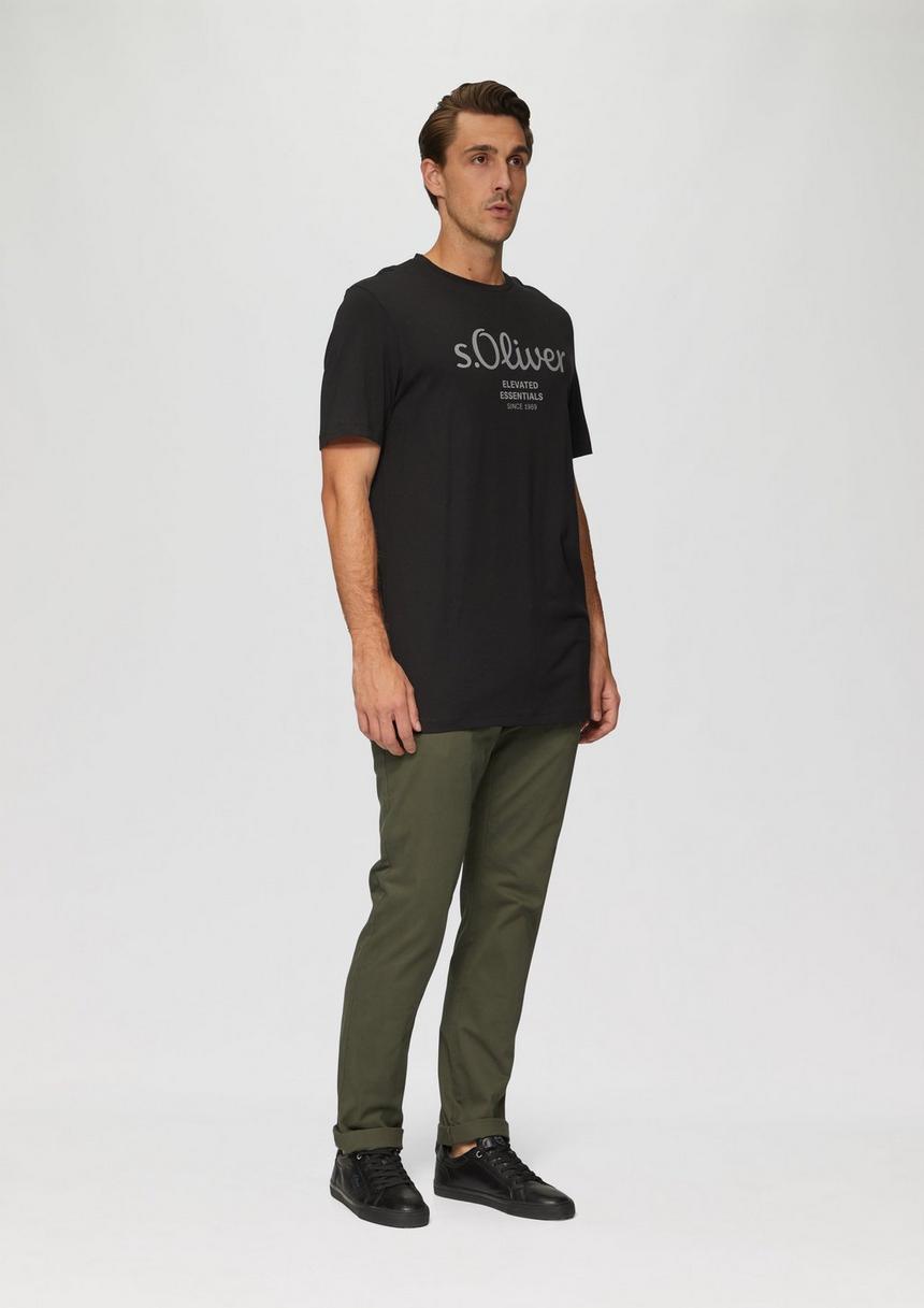 S.Oliver T-Shirt Mit Logo-Print