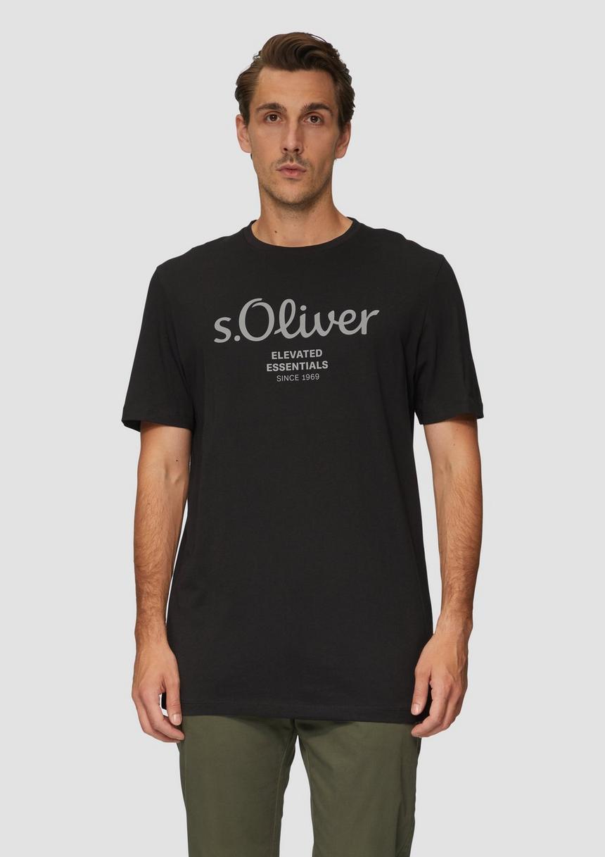 S.Oliver T-Shirt mit Logo-Print