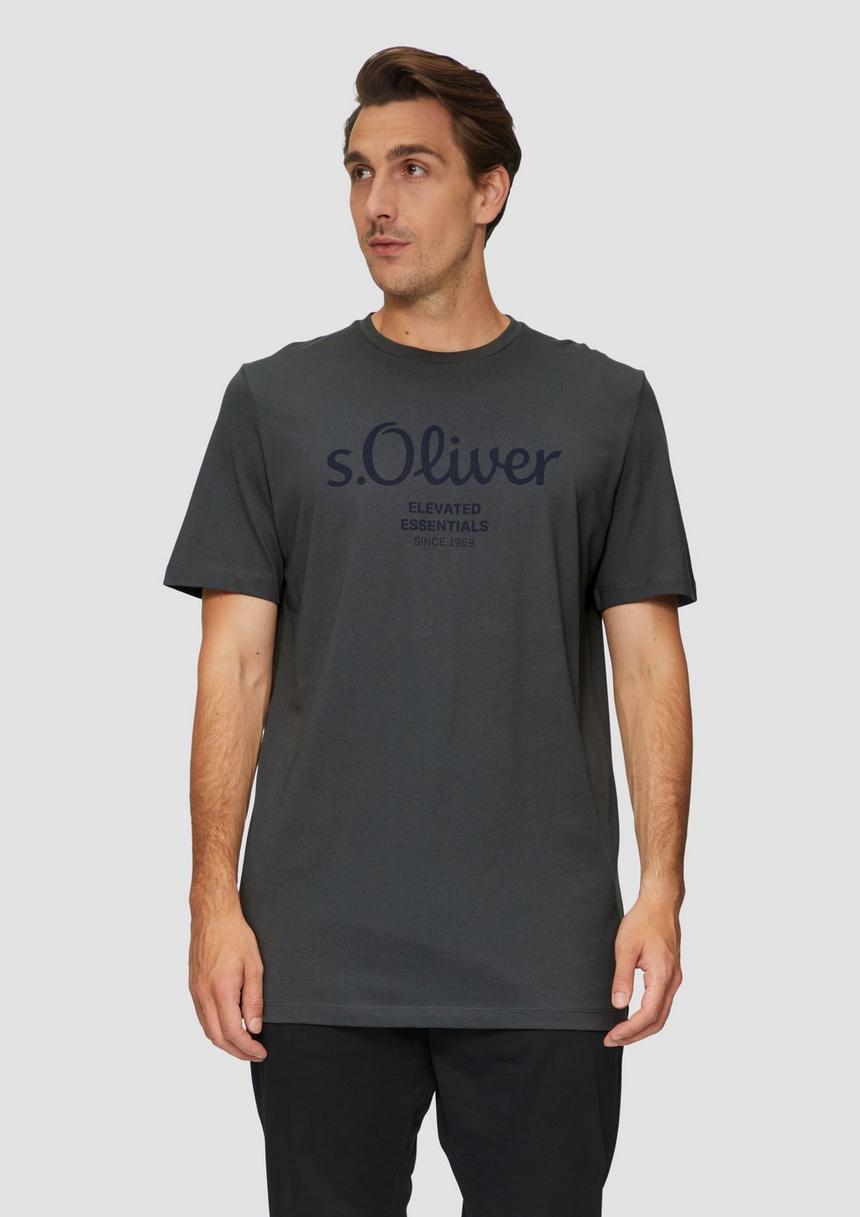 S.Oliver T-Shirt mit Logo-Print