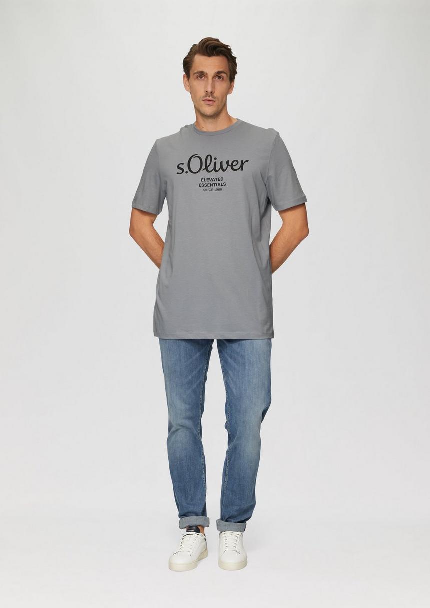 S.Oliver T-Shirt Mit Logo-Print