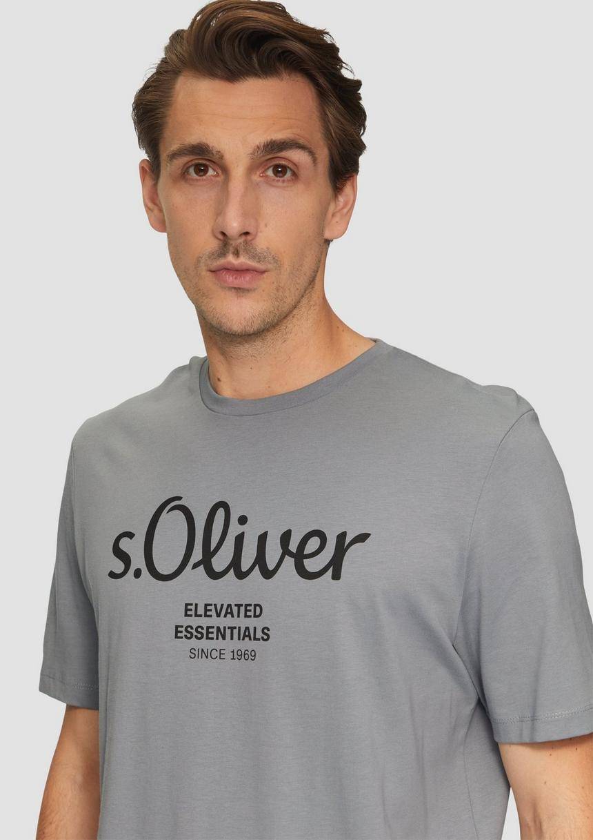 S.Oliver T-Shirt Mit Logo-Print