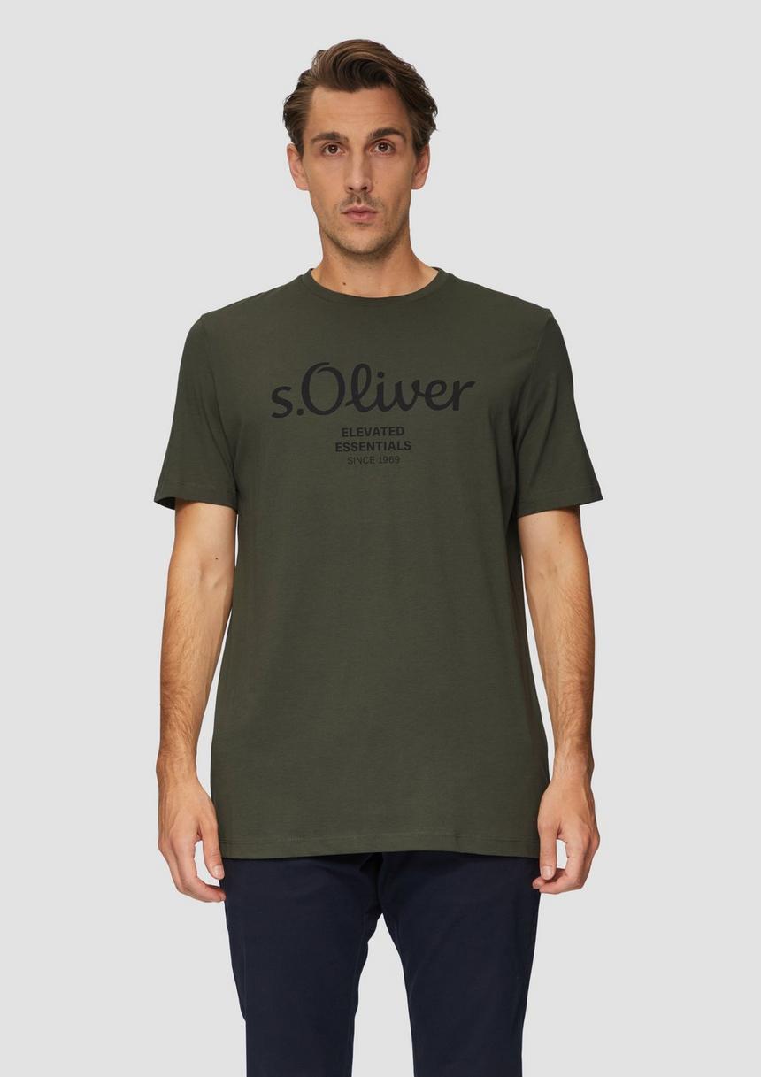 S.Oliver T-Shirt mit Logo-Print