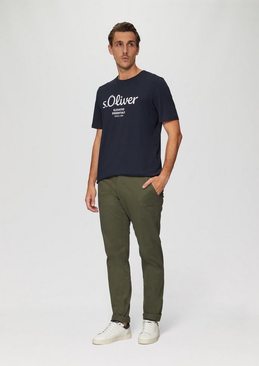 S.Oliver T-Shirt Mit Logo-Print