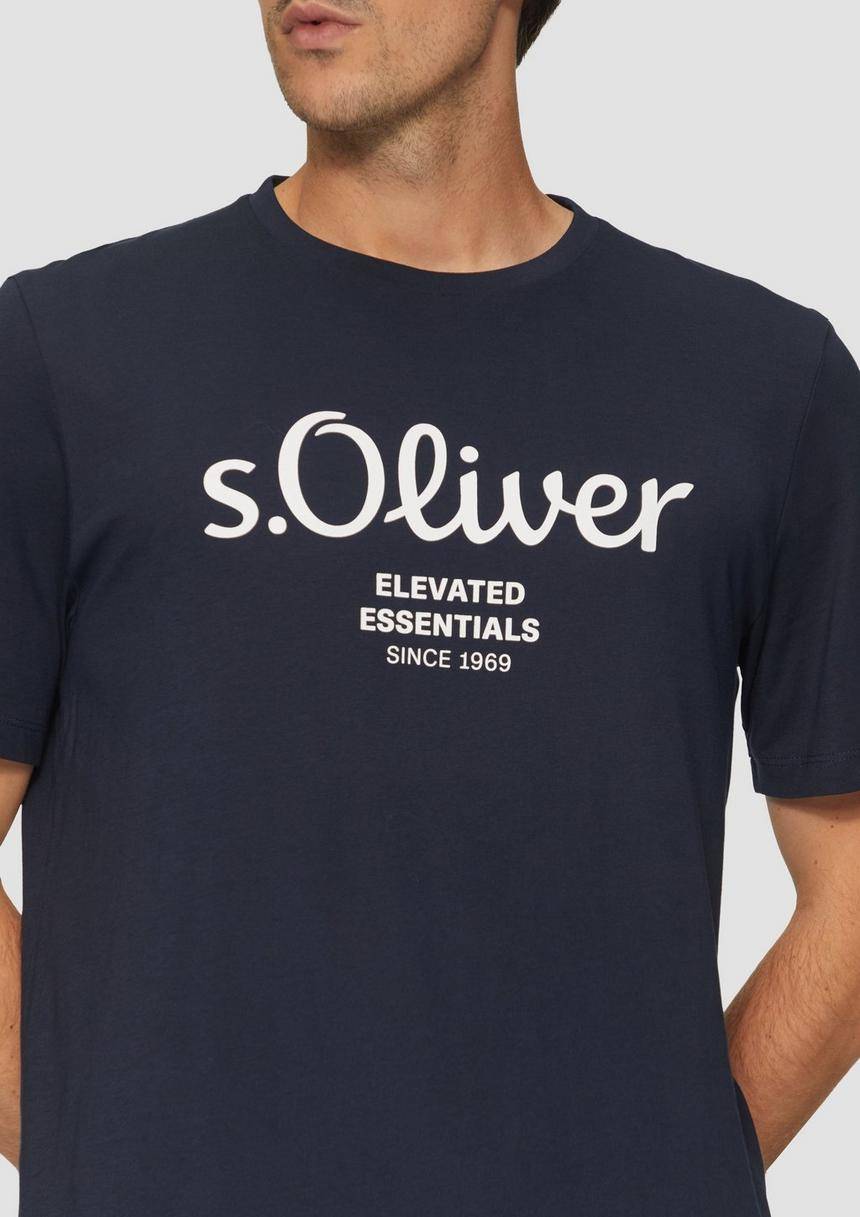 S.Oliver T-Shirt Mit Logo-Print
