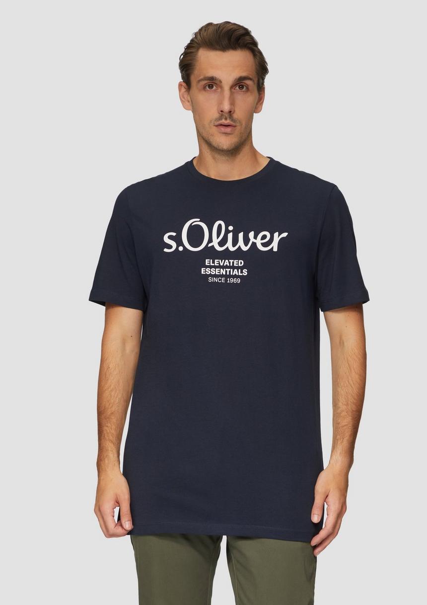 S.Oliver T-Shirt mit Logo-Print