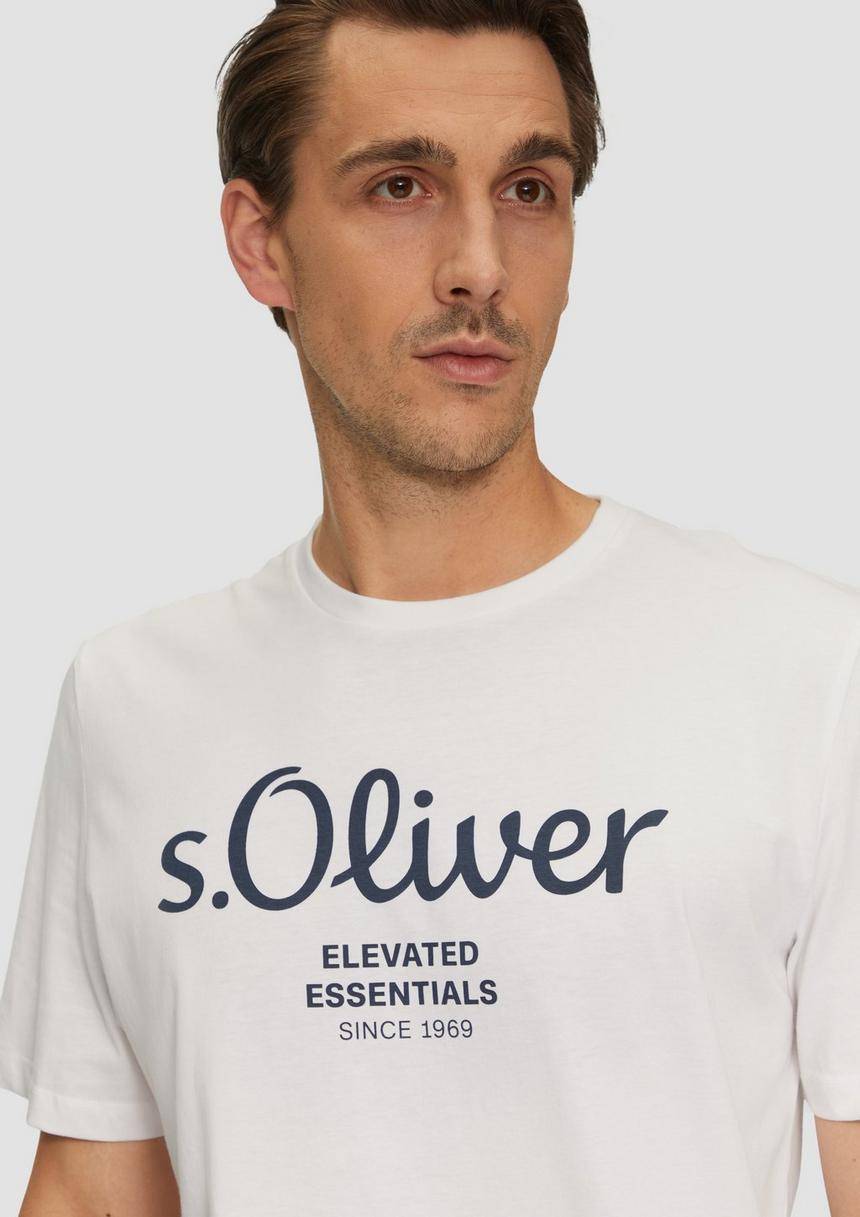 S.Oliver T-Shirt Mit Logo-Print