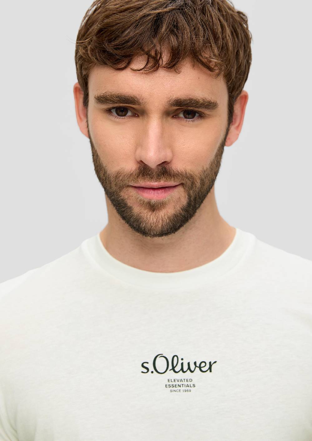 S.Oliver T-Shirt Mit Logo-Print