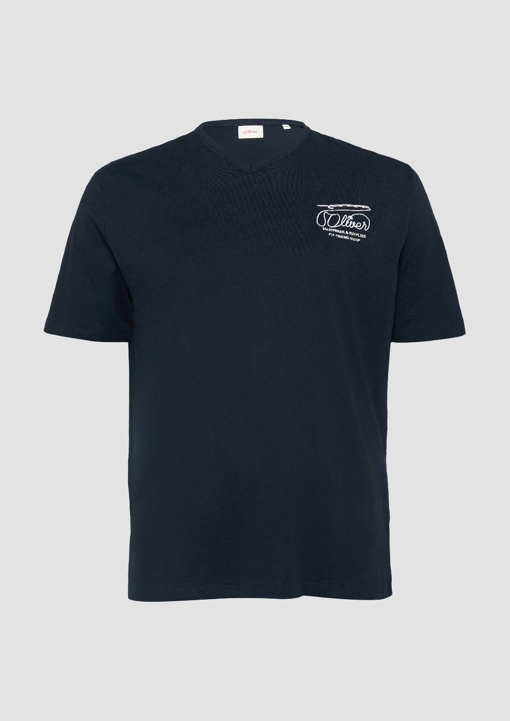 S.Oliver T-Shirt Mit Logo-Stickerei