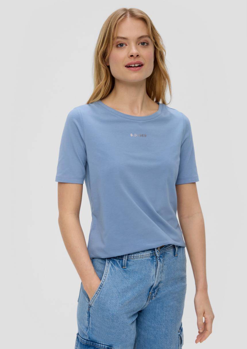 S.Oliver T-Shirt Mit Logoprint
