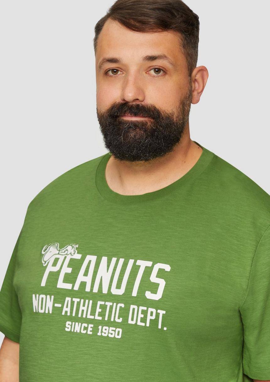 S.Oliver T-Shirt Mit Peanuts®-Print