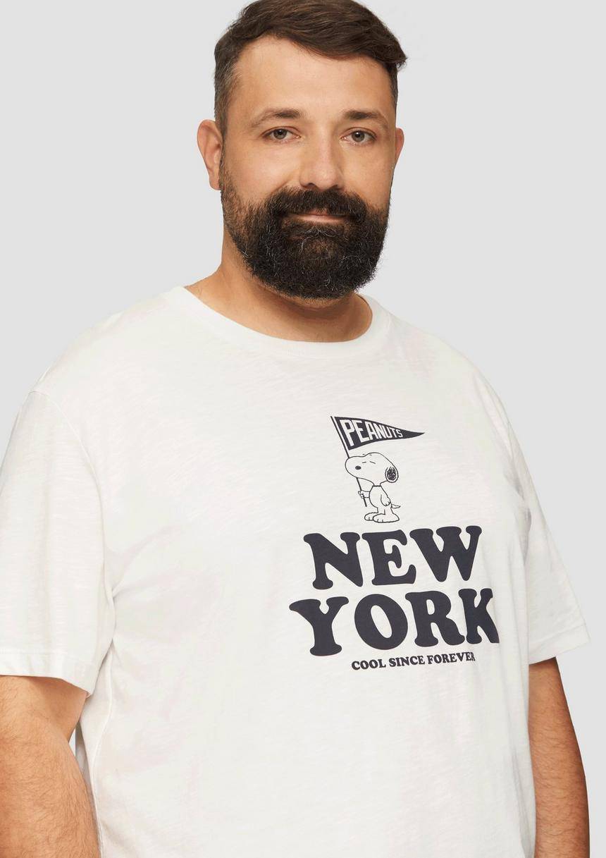 S.Oliver T-Shirt Mit Peanuts®-Print