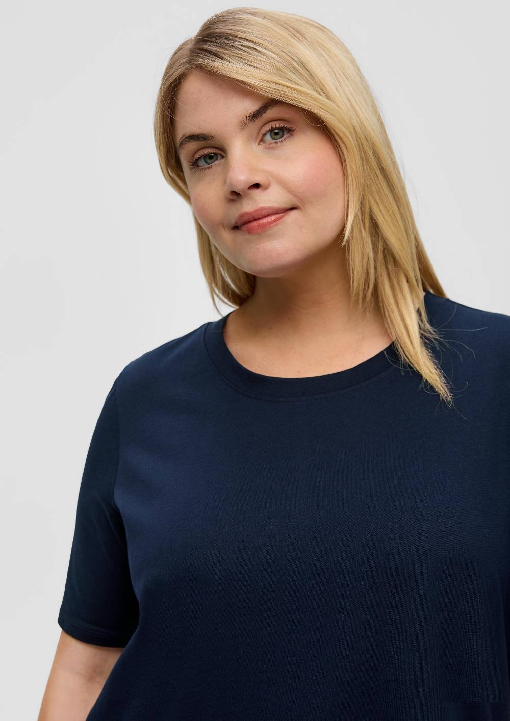 S.Oliver T-Shirt Mit Plisseefalten Am Rücken