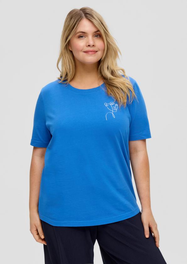 S.Oliver T-Shirt mit Print-Detail