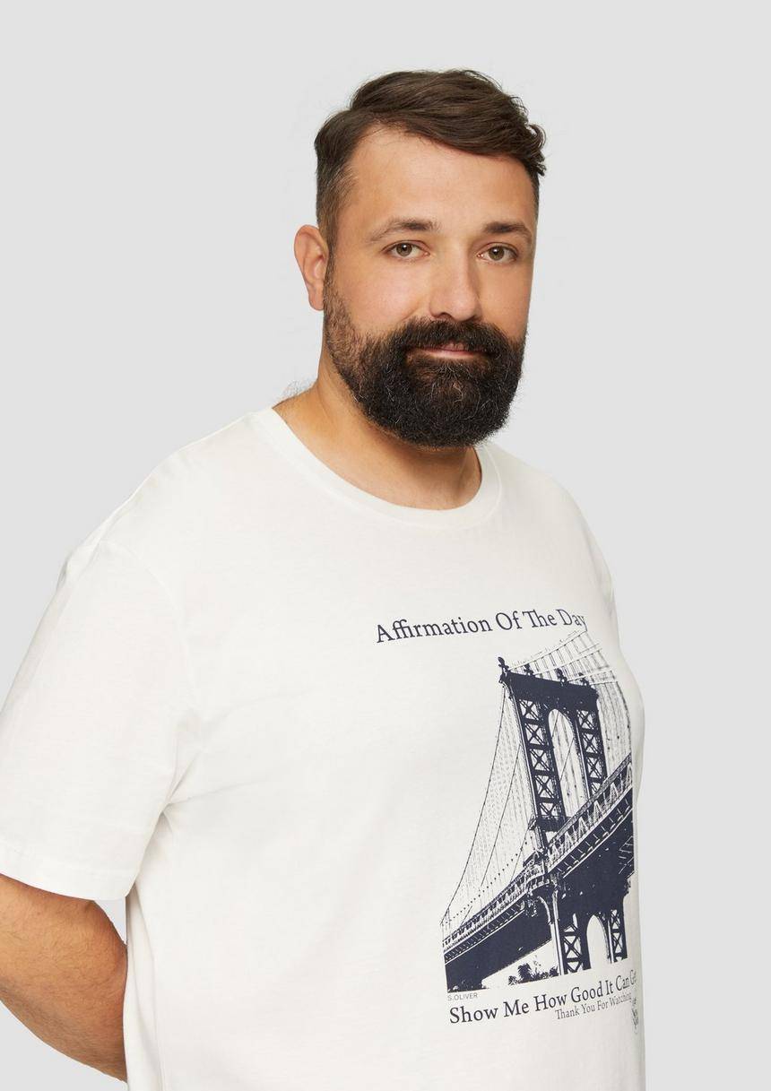 S.Oliver T-Shirt Mit Print