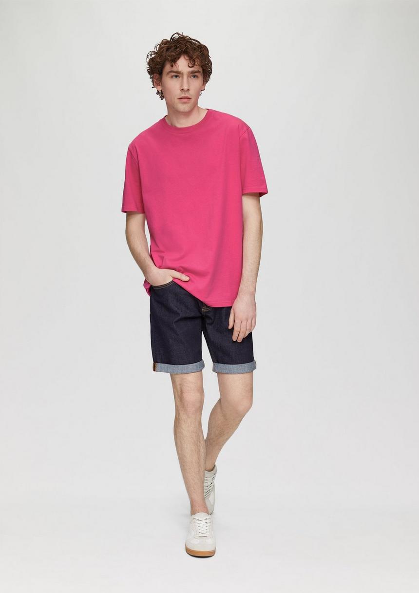 S.Oliver T-Shirt Mit Rippblende