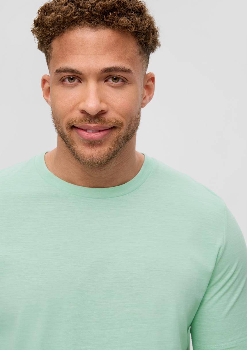 S.Oliver T-Shirt Mit Rundhals-Ausschnitt