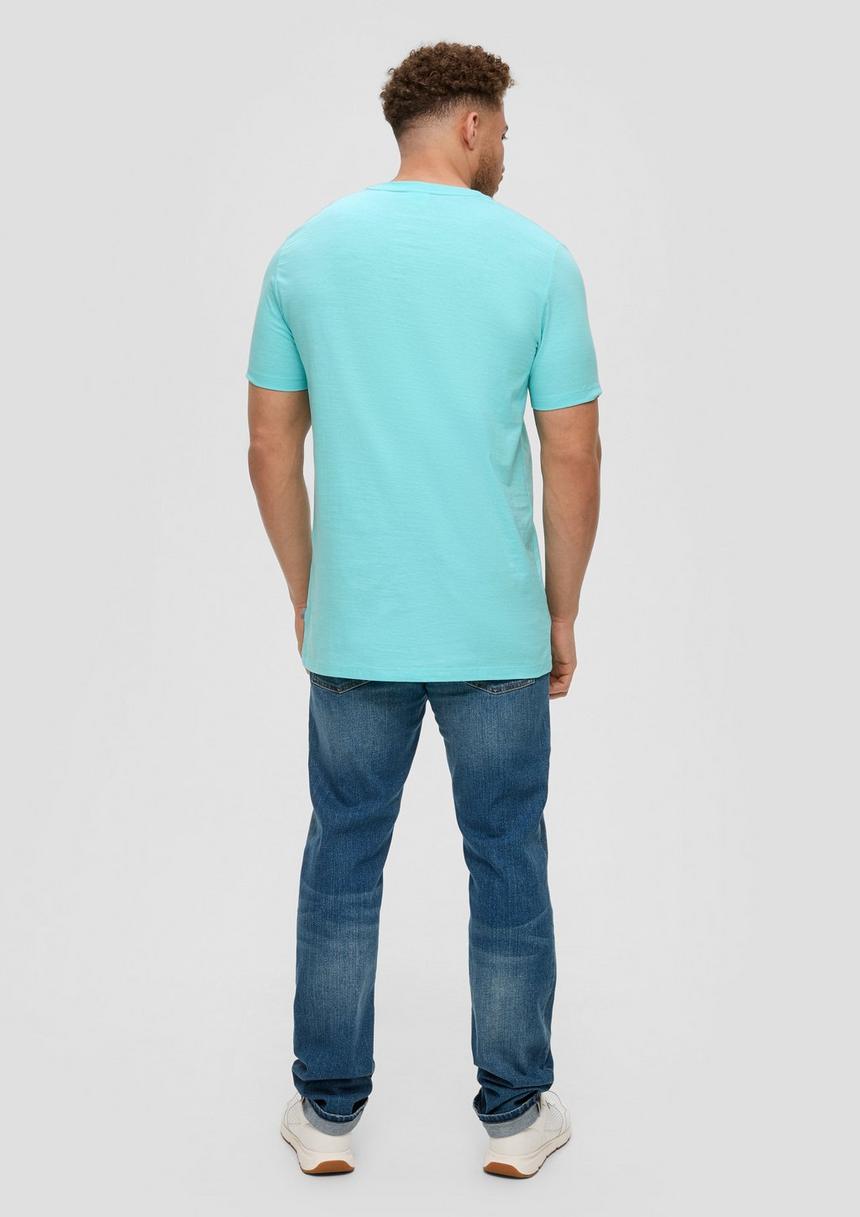 S.Oliver T-Shirt Mit Rundhals-Ausschnitt