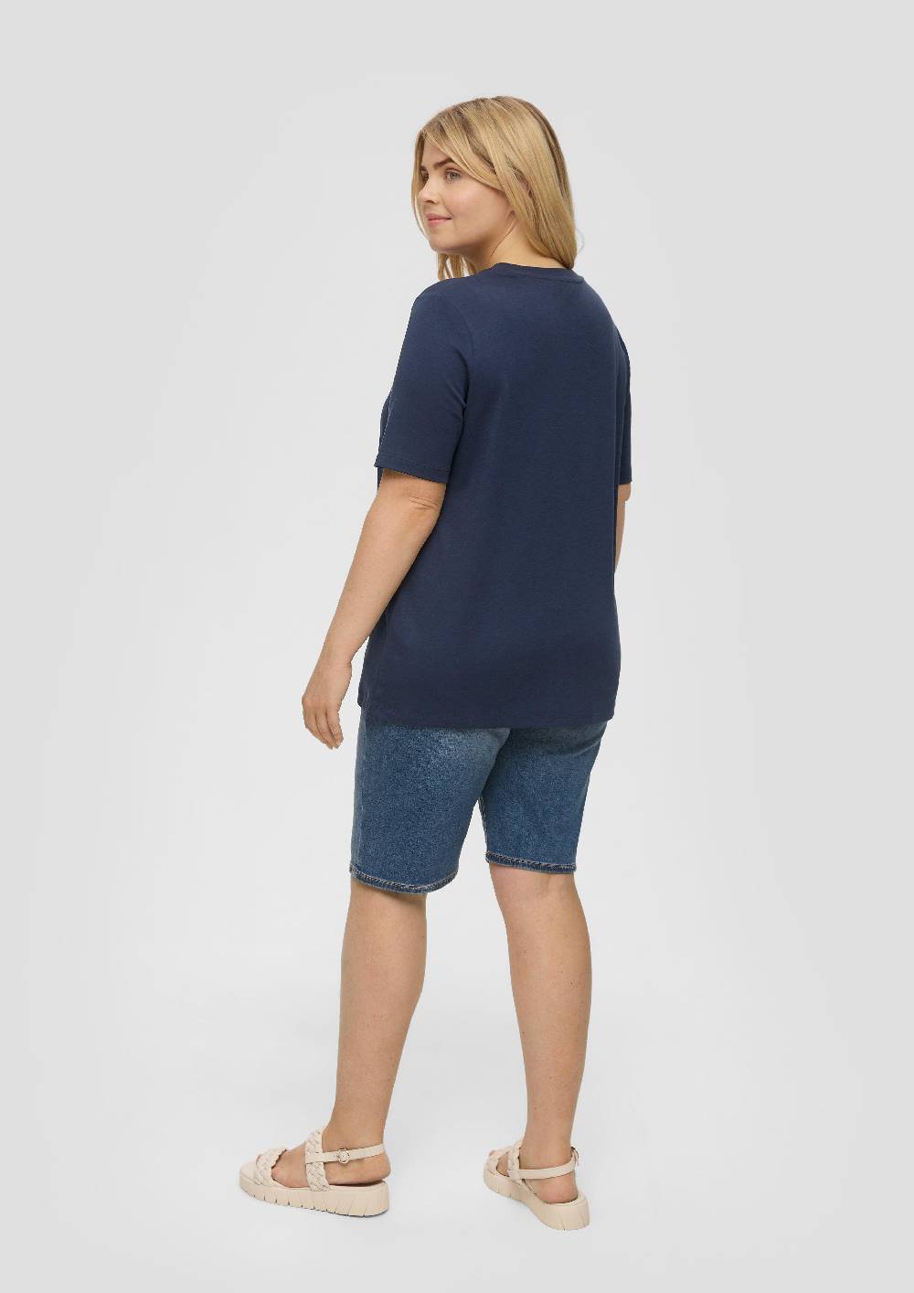 S.Oliver T-Shirt Mit Rundhalsausschnitt