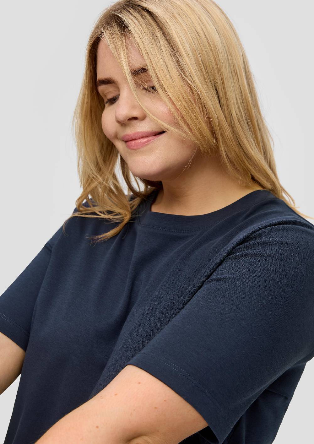 S.Oliver T-Shirt Mit Rundhalsausschnitt