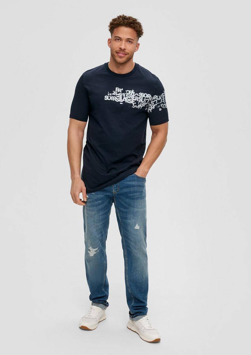 S.Oliver T-Shirt Mit Rundhalsausschnitt