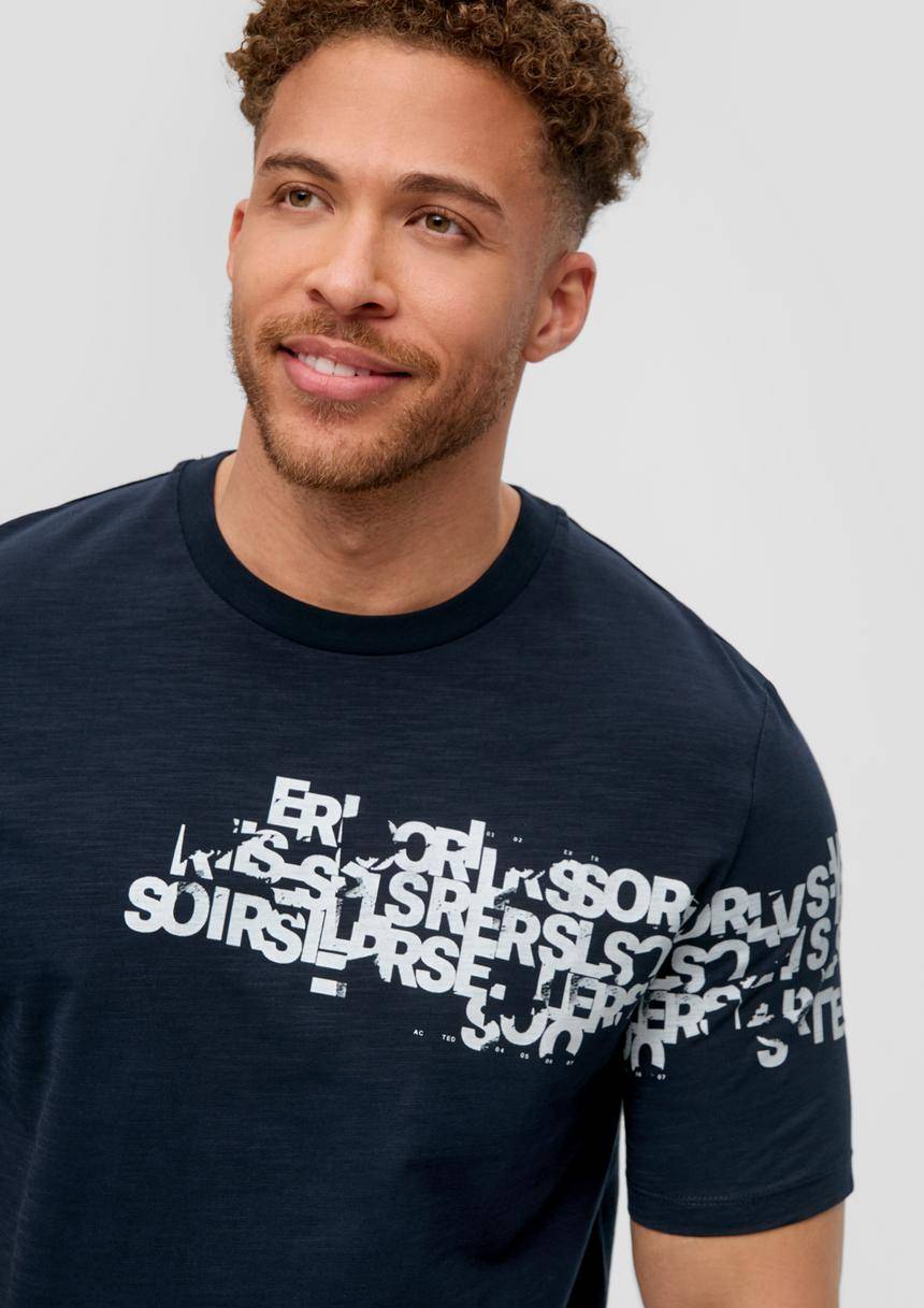 S.Oliver T-Shirt Mit Rundhalsausschnitt