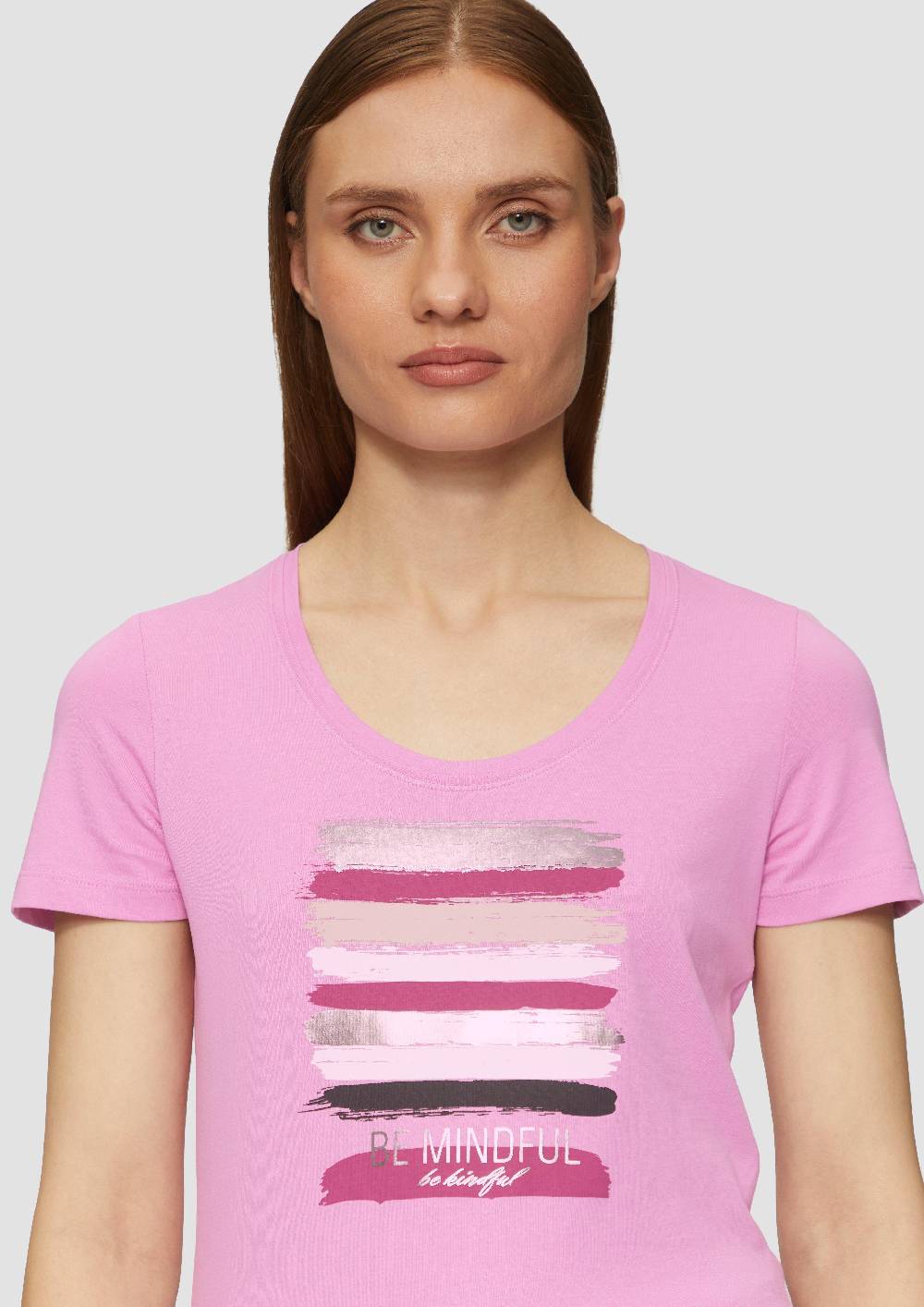 S.Oliver T-Shirt Mit Schriftprint