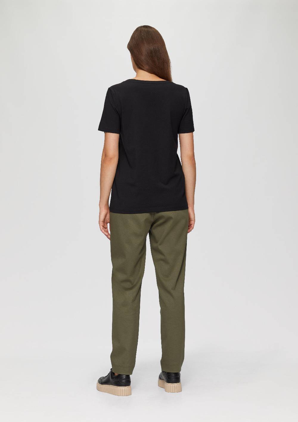 S.Oliver T-Shirt Mit V-Ausschnitt