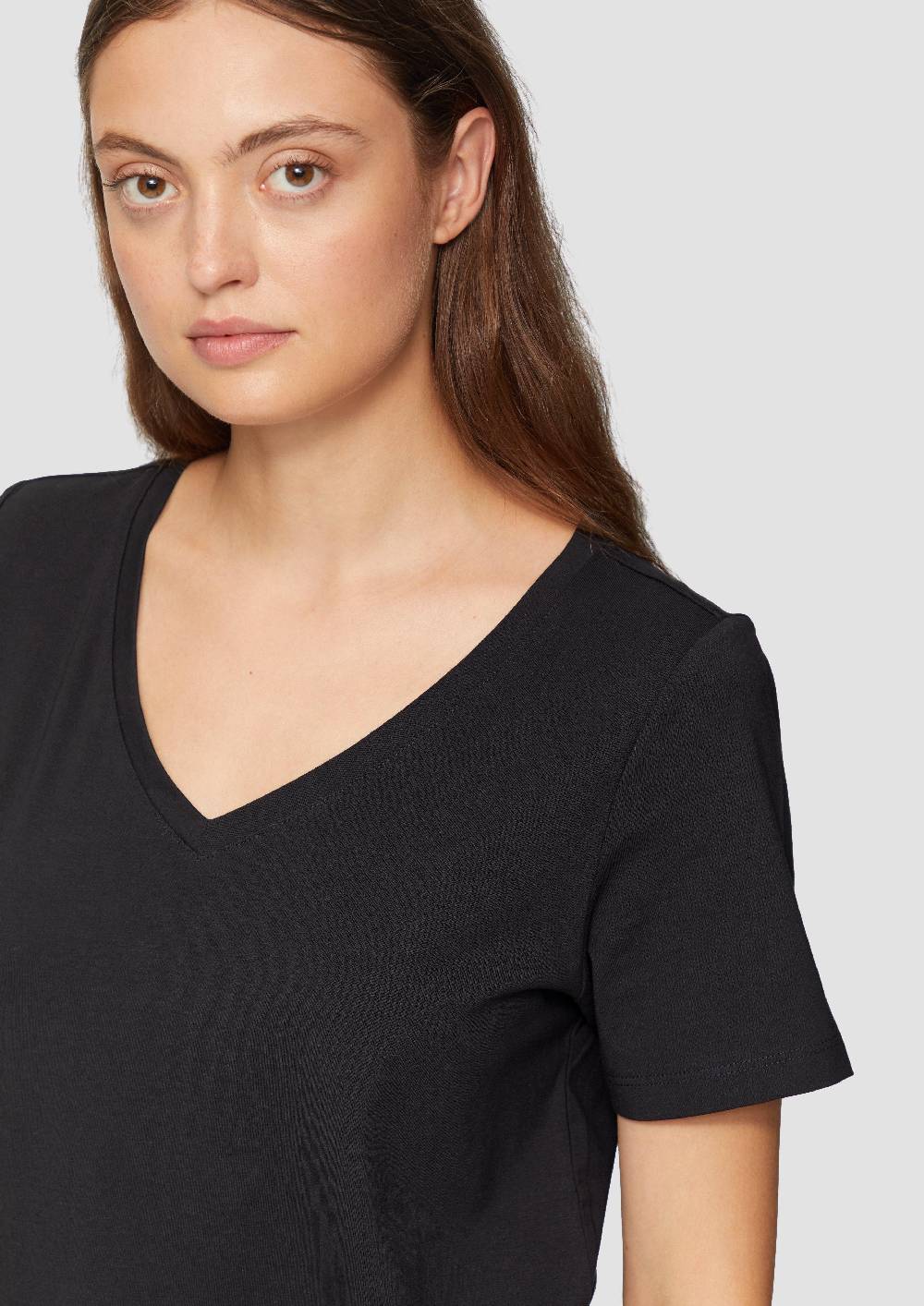 S.Oliver T-Shirt Mit V-Ausschnitt