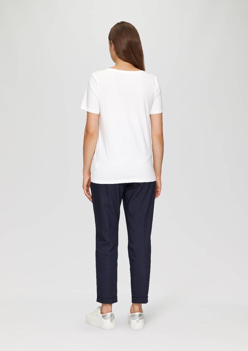 S.Oliver T-Shirt Mit V-Ausschnitt