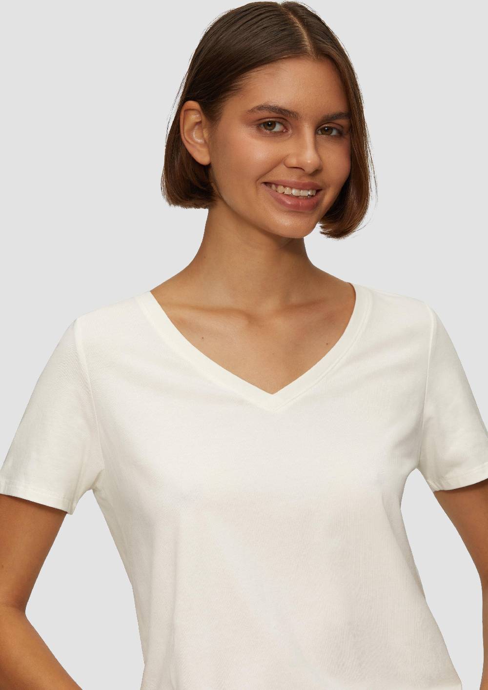 S.Oliver T-Shirt Mit V-Ausschnitt
