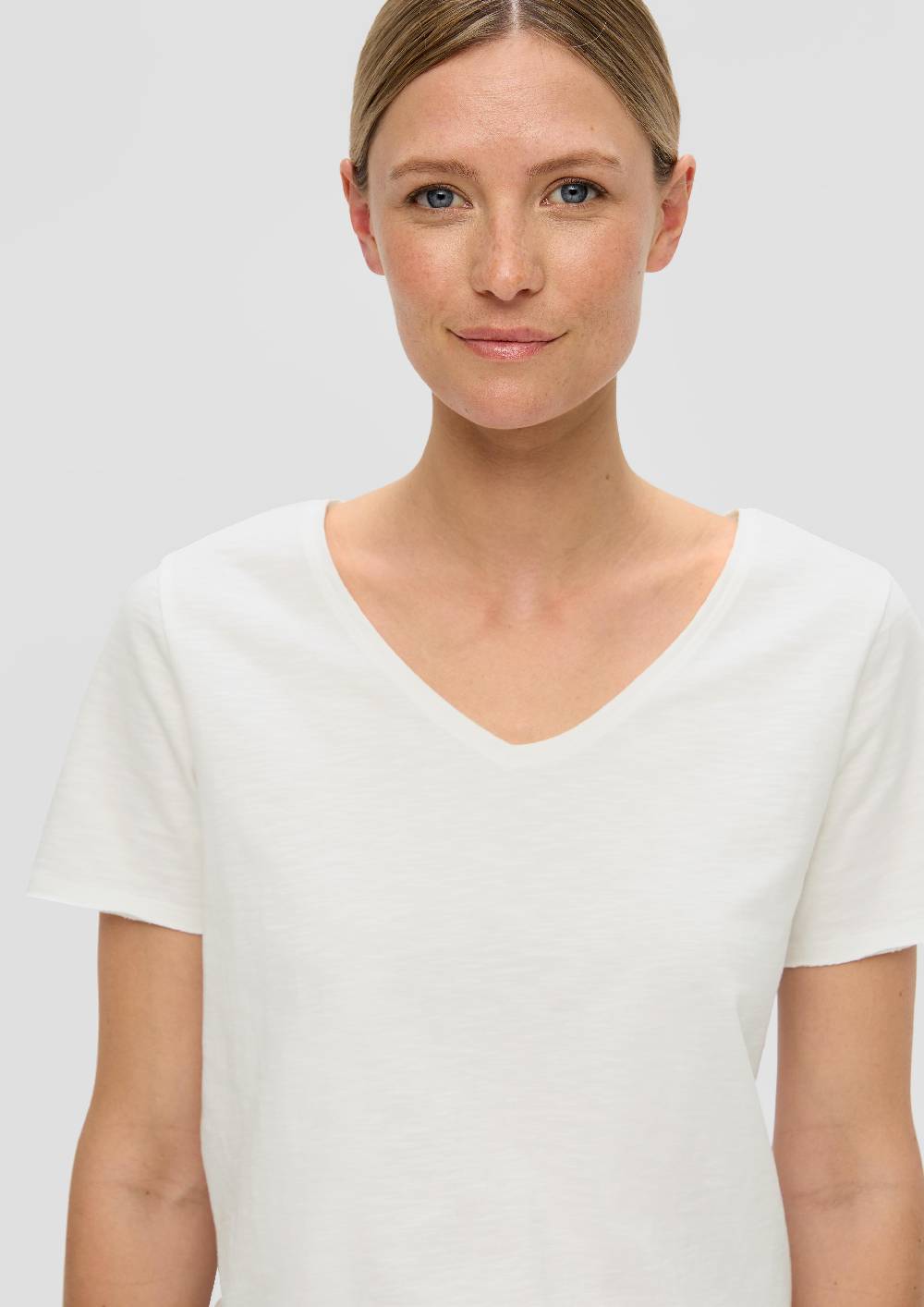 S.Oliver T-Shirt Mit V-Ausschnitt